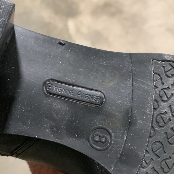 Etienne Aigner Wide Shaft Riding Boots - Picture 9 of 10